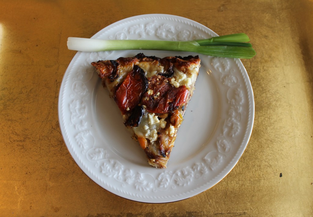 Roasted vege pizza