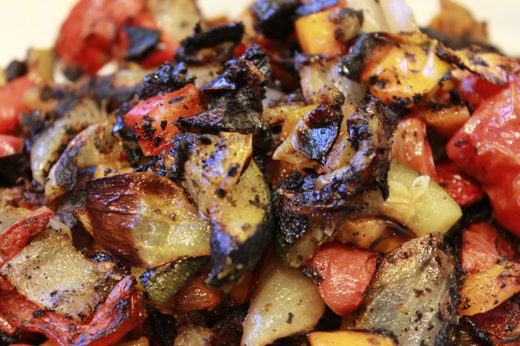 Roasted veges  nicely done!